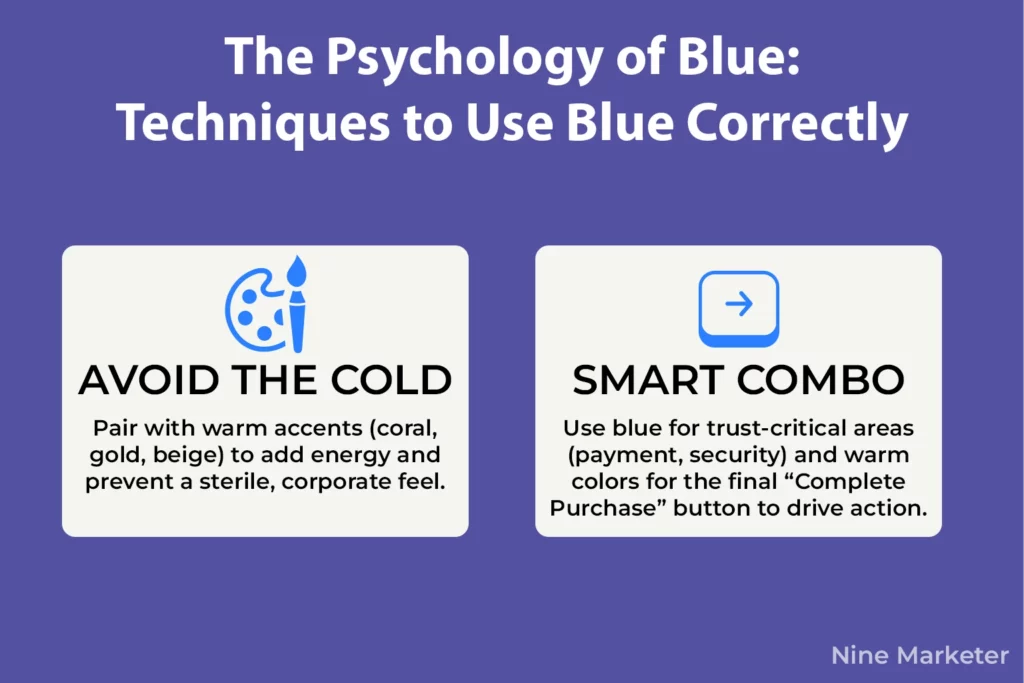 The Psychology of Blue Techniques to use blue correctly