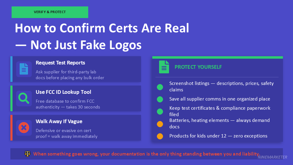 AliExpress Supplier Vetting Checklist: 10 Things to Check Before Ordering 30 How to Confirm Certs Are Real — Not Just Fake Logos