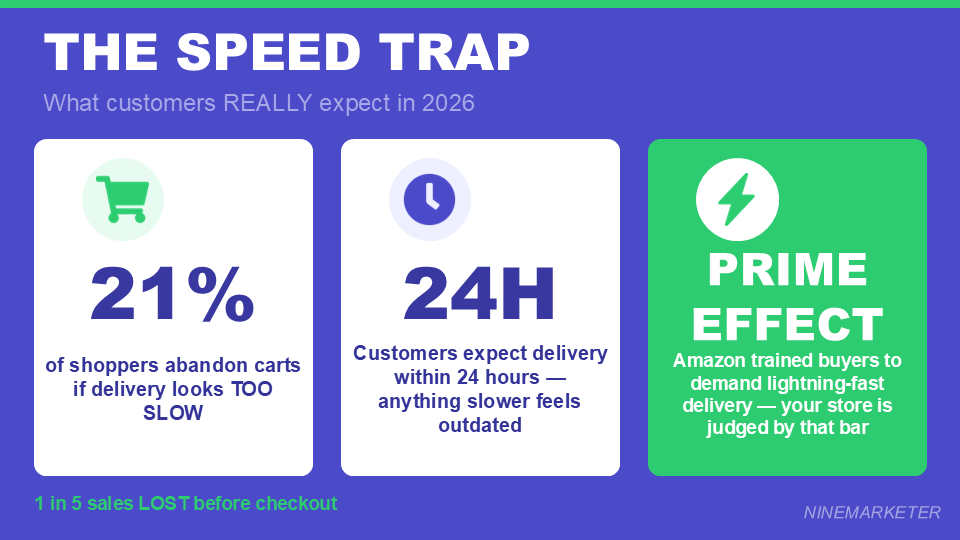 How to Negotiate Better Shipping Times with Your Dropshipping Suppliers in 2026 1 THE SPEED TRAP