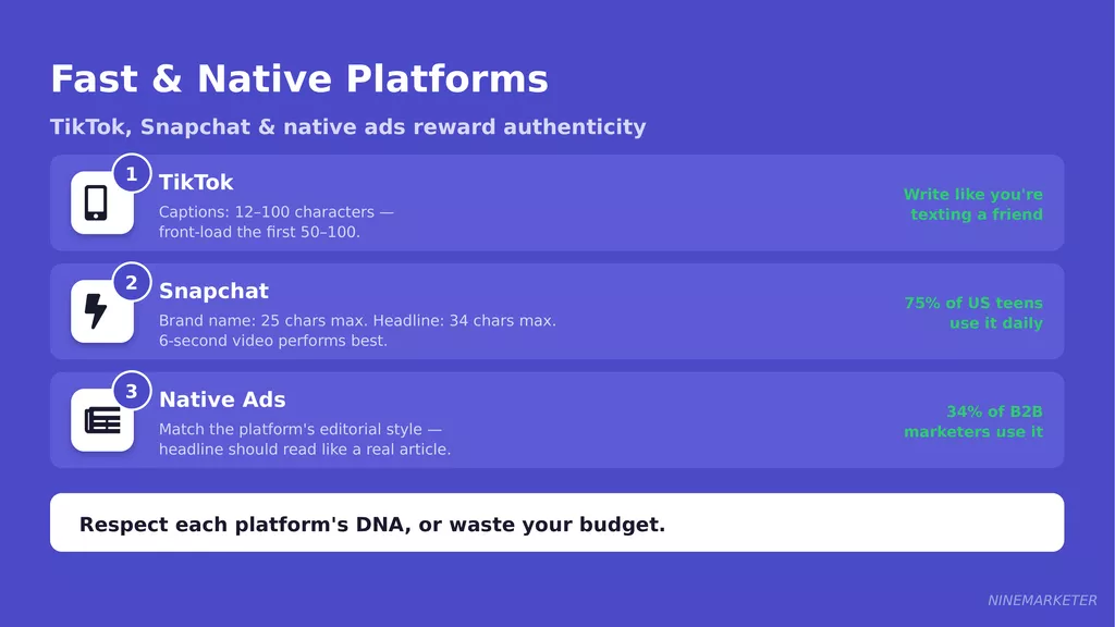 How to Write Product Ad Copy That Converts for Dropshipping Products 21 Platform Slide 3 Fast Native