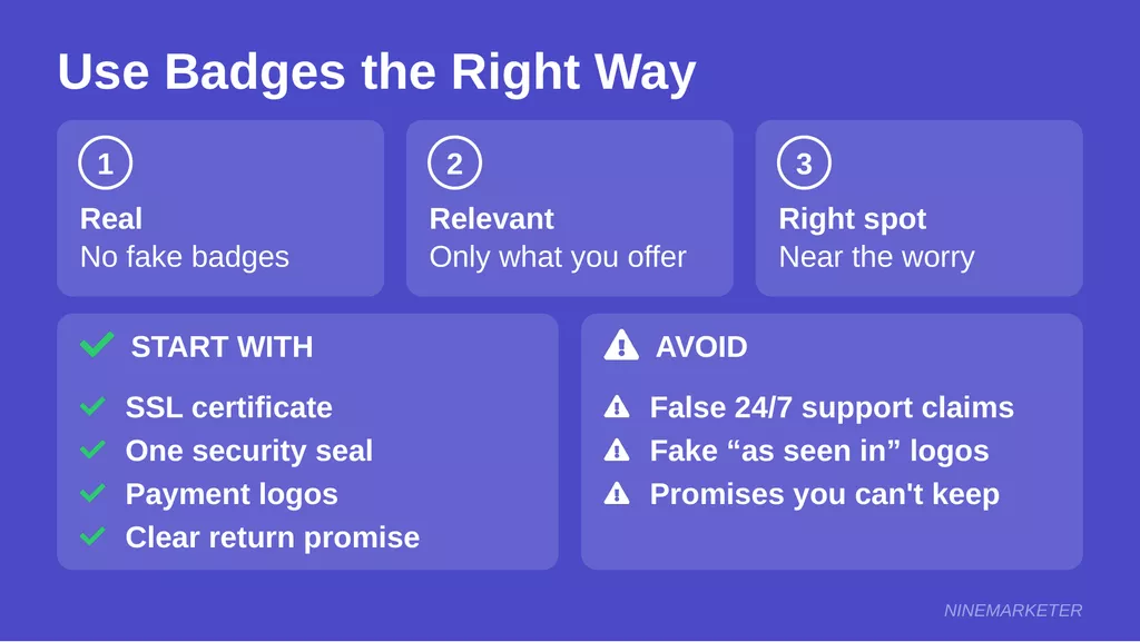 How To Use Trust Badges Dropshipping Start With Avoid